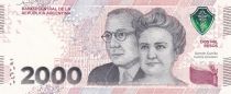 Argentina 2000 Pesos - Ramon Carillo and Cecilia Grierson - 2023 - Letter C