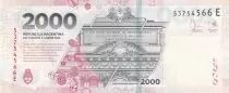 Argentina 2000 Pesos - Ramon Carillo and Cecilia Grierson - 2023 - Letter E