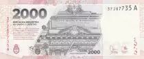 Argentina 2000 Pesos - Ramon Carillo et Cecilia Grierson - 2023 - Letter A