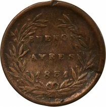 Argentina 5 / 10 Real - 1831 Buenos Aires