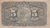 Argentina 5 Centavos - Dr. Nicolas Avellaneda - 1891 - P.209