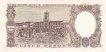 Argentina 5 Pesos - José De San Martin - ND (1960-1962) - P.275