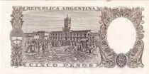 Argentina 5 Pesos - Jos&eacute; De San Martin - ND (1960-1962) - Serial A - P.275