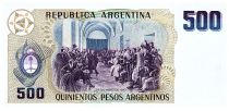Argentina 50 Pesos - J. San Martin - Cerro de la Gloria Mendoza - 1977 - Letter A- PUNC - P.303c