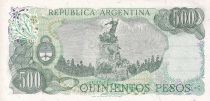 Argentina 50 Pesos - J. San Martin - Cerro de la Gloria Mendoza - 1977 - Letter D - PUNC - P.303c