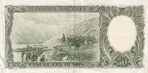 Argentina 50 Pesos - Manuel Belgrano - Landscape - ND (1955-1968) - P.271a
