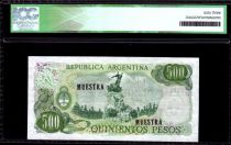 Argentina 500 Pesos J. San Martin - Monument at Mendoza - 1972 - ICG UNC63