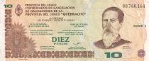 Argentine 10 Pesos - Province du Chaco - 2001 - S&eacute;rie 1
