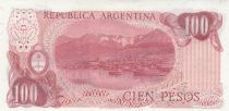 Argentine 100 Peso, J. San Martin - Ushuaia J. San Martin - Port d´Ushuaia - 1978
