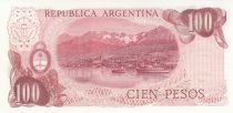 Argentine 100 Pesos, J. San Martin - Ushuaia J. San Martin - Port d´Ushuaia - 1976