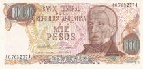Argentine 1000 Pesos - Gen. San Martin - ND (1976-1983) - S&eacute;rie I