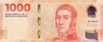 Argentine 1000 Pesos - Jos&eacute; Francisco de San Martin - 2024 - Lettre P