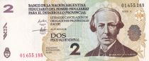 Argentine 2 Pesos - Juan B. Alberdi - 2006