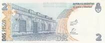 Argentine 2 Pesos Bartolom&eacute; Mitre - Mus&eacute;e - 2012 - S&eacute;rie L