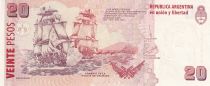 Argentine 20 Pesos - Juan Manuel de Rosas - Bateaux - ND (2018) - Série F - P.355c