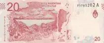 Argentine 20 Pesos - Lama - 2017 - Série A