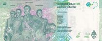 Argentine 5 Pesos - J. San Martin - Bolivar, Mendoza, Artigas - ND (2015) - Série A - P.359