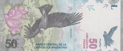 Argentine 50 Pesos Condor -  Montagne - 2020 - S�rie B