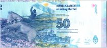 Argentine 50 Pesos Iles Maldives - Cavalier - 2015