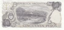 Argentine 50 Pesos J. San Martin - Vue de Jujuy - 1975