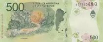 Argentine 500 Pesos Jaguar - Lettre D - 2016