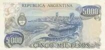 Argentine 5000 pesos - Association fran&ccedil;aise pour l\'&eacute;tude du papier monnaie - 1999