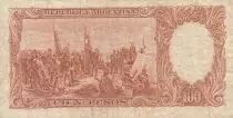 Argentinien  100 pesos - Jos&eacute; de San Mart&iacute;n - ND (1954-1968) - Serial F