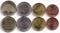 Argentinien 1,2,5 et 10 Pesos -Set of 4 Coins - 2018-2020 - AU