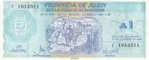 Argentinien 1 Austral - Province of Jujuy - 1988 - Serial C - P.S2403