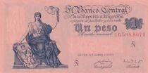 Argentinien 1 Peso - Emblem of Progress - Argentine Coat of Arms - 1951  - N Series
