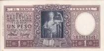 Argentinien 1 Peso - Justice - ND (1952-1955) - P.275