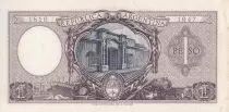 Argentinien 1 Peso - Justice - ND (1952-1955) - P.275