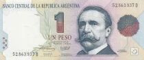 Argentinien 1 Peso - Pelligrini - Central Bank - 1993 - Series D
