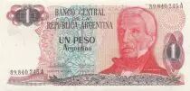 Argentinien 1 Peso Argentino Argentino, J. San Martin - 1983
