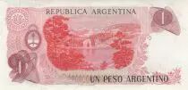 Argentinien 1 Peso Argentino Argentino, J. San Martin - 1983