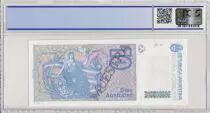Argentinien 10 Australes , S Derqui  - 1985 - Sp&eacute;cimen - PCGS 64 OPQ