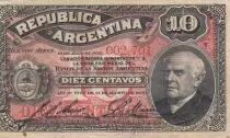 Argentinien 10 Centavos - Domingo F. Sarmiento - 1895