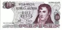 Argentinien 10 Pesos, G�n�ral Belgrano - 1976