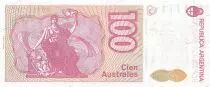 Argentinien 100 Australes D. F. Sarmiento - Liberty - 1990 - Serial C