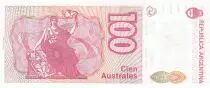 Argentinien 100 Australes D. F. Sarmiento - Liberty - 1990 - Serial C