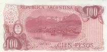 Argentinien 100 Peso, J. San Martin - Costline at Ushuaia J. San Martin - Costline at Ushuaia - 1978