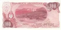 Argentinien 100 Pesos - J. San Martin - Plaza de Mayo - 1977 - Serial C