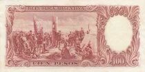Argentinien 100 Pesos - Jos&eacute; de San Mart&iacute;n - Spaniards and Indians - 1967 - Series C