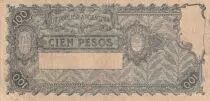 Argentinien 100 Pesos - Liberty seated - 1897 - Serial B - P.247b