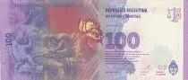Argentinien 100 Pesos Eva Peron (Evita) - Serial A 2012