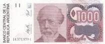 Argentinien 1000 Austales - Julio A Roca - 1990 - Serial C