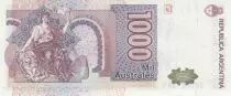 Argentinien 1000 Australes J. A. Roca - Liberty - 1988