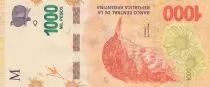 Argentinien 1000 Pesos - Hornero - 2017 - Serial PA - P.366