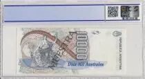 Argentinien 10000 Australes , C Pellegrini  - 1989 - Sp&eacute;cimen - PCGS 66 OPQ