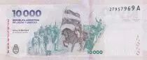 Argentinien 10000 Pesos - Maria Remedios del Valle - Manuel Belgrano - Jura a la Bandera - Serial A-  2024
